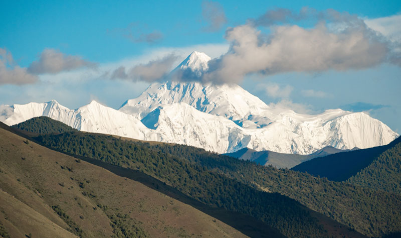 贡嘎山