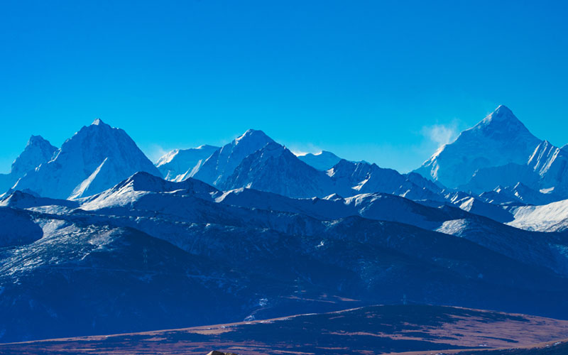 贡嘎山 贡嘎山