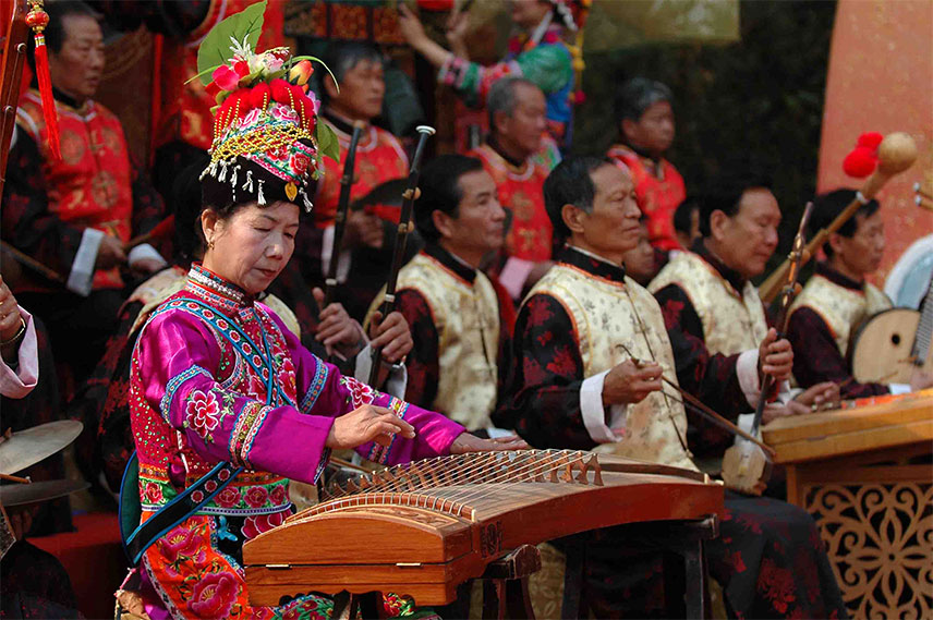 2010年祭祖节-开幕式上的文艺演出